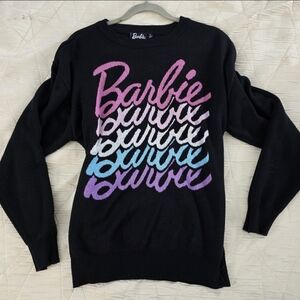 Barbie Black Sweatshirt, Size L